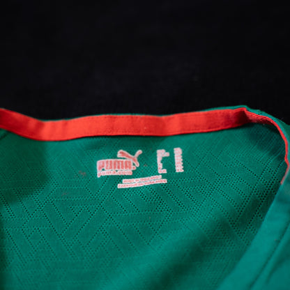 Morocco 2010 2012 National Team Africa Home #17 Chamakh Football shirt XL