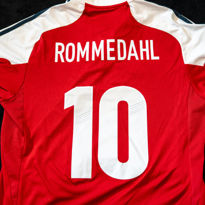 Denmark 2012 2013 Home #10 Rommedahl National Team Adidas M men X11598