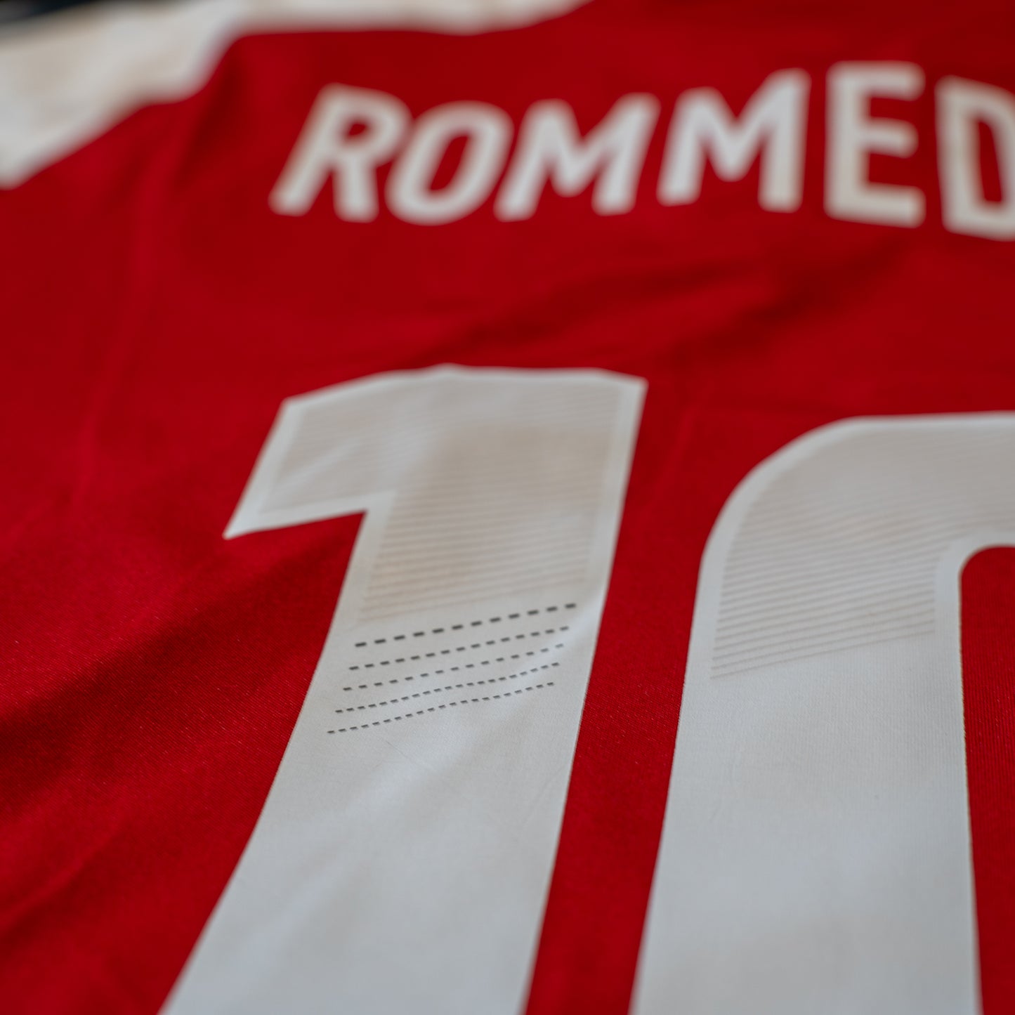 Denmark 2012 2013 Home #10 Rommedahl National Team Adidas M men X11598