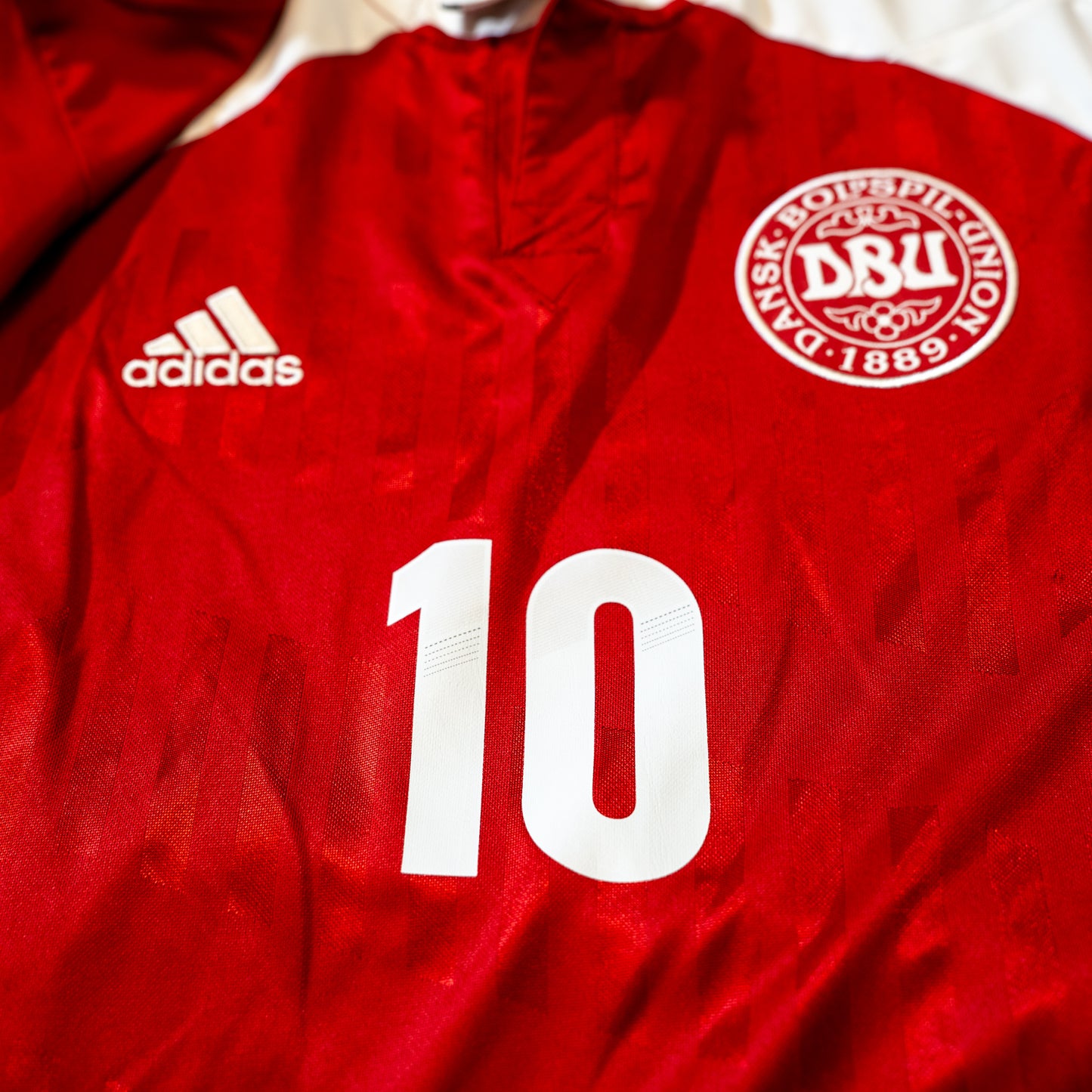 Denmark 2012 2013 Home #10 Rommedahl National Team Adidas M men X11598