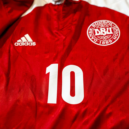 Denmark 2012 2013 Home #10 Rommedahl National Team Adidas M men X11598