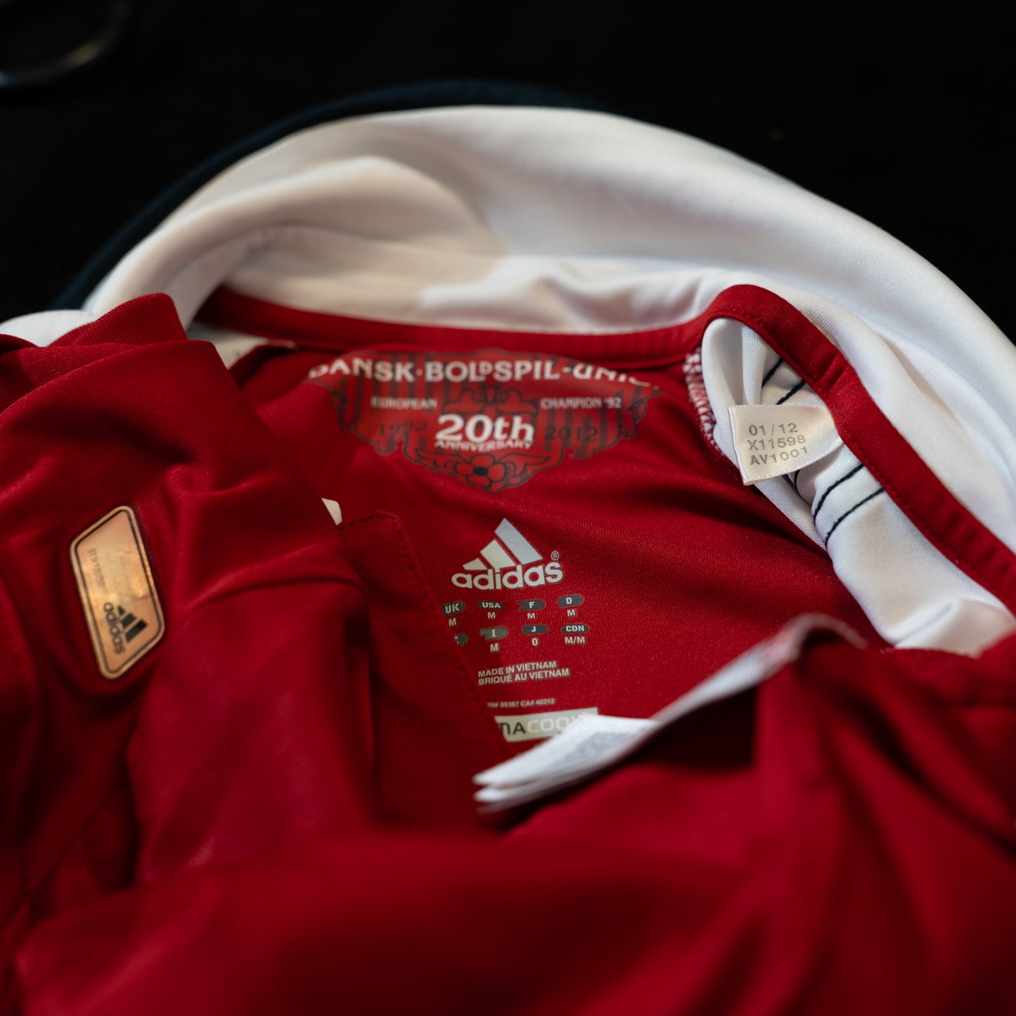 Denmark 2012 2013 Home #10 Rommedahl National Team Adidas M men X11598