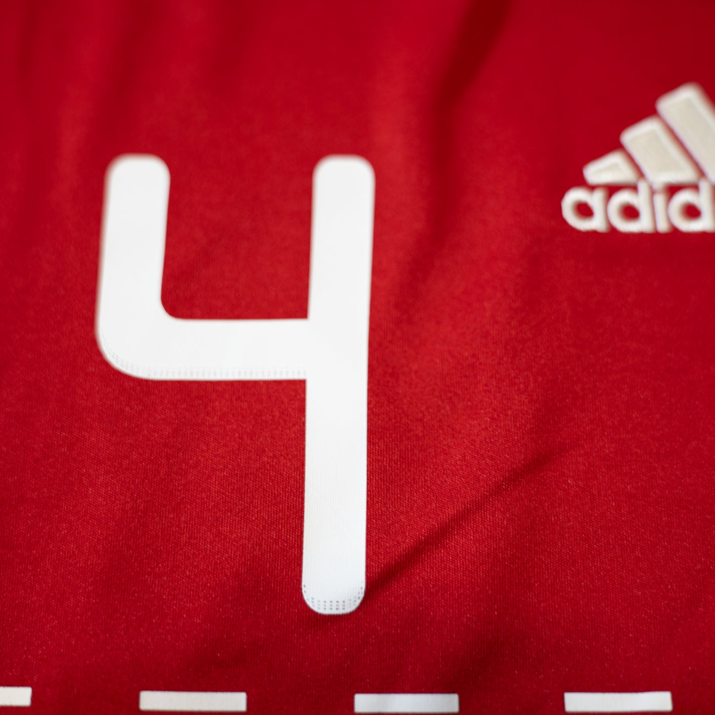 Denmark 2010 2011 National team #4 Agger Adidas M men P47099