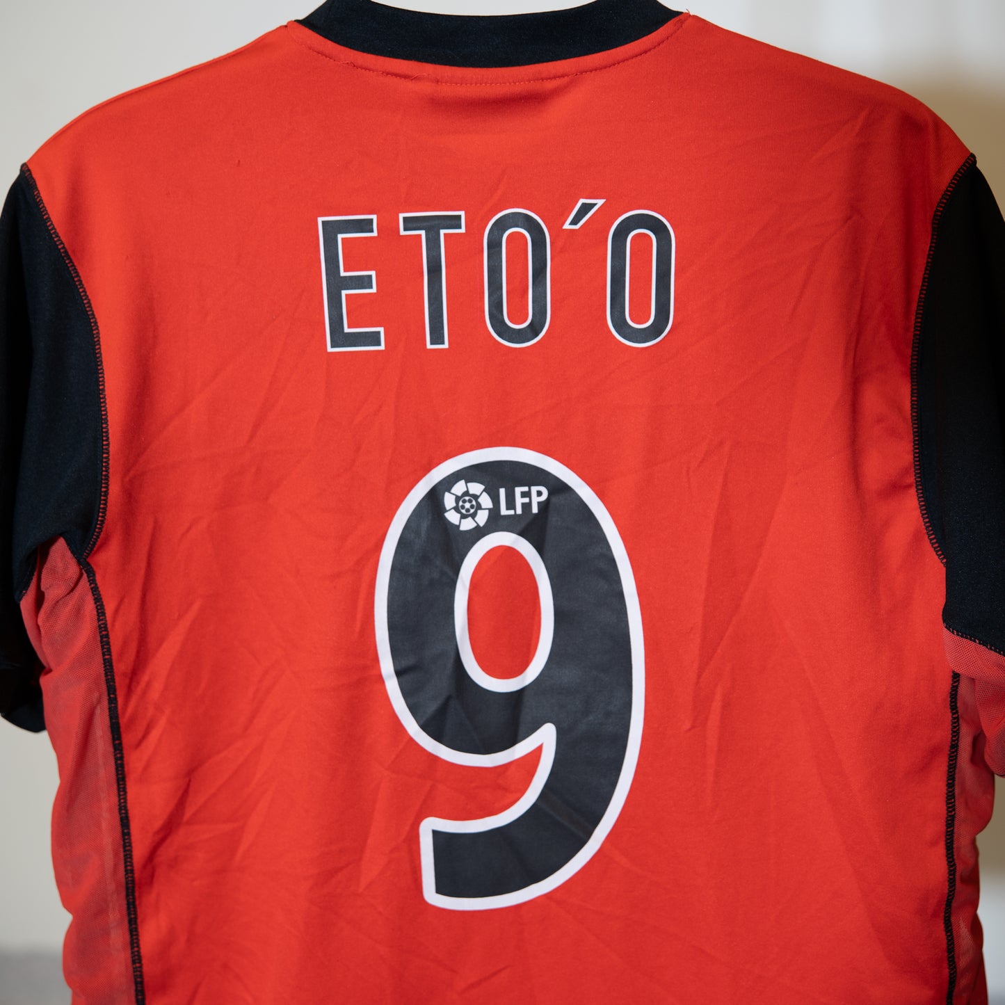 Mallorca 2003 2004 Home Real #9 Eto'o Football Shirt Spanair M men
