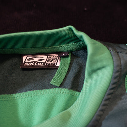 Lechia Gdansk training sweatshirt Saller Ekstraklasa Long sleeve Green Lotos Football L men