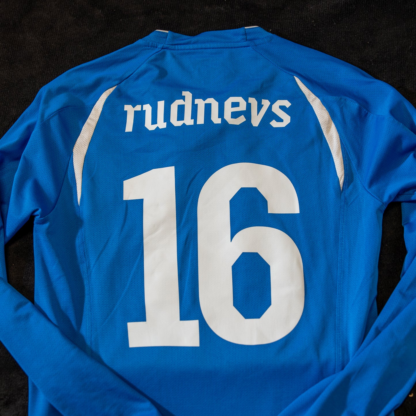 Lech Poznań 2011 2012 Long Sleeve Home #16 Rudnevs Puma football shirt M