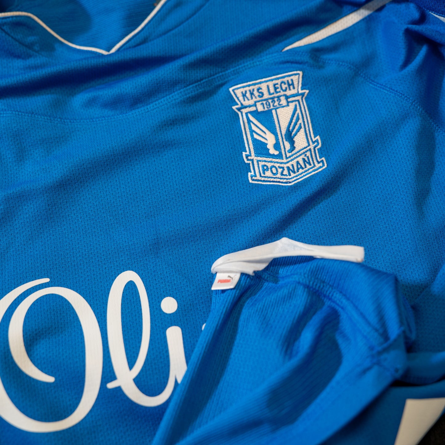 Lech Poznań 2011 2012 Long Sleeve Home #16 Rudnevs Puma football shirt M