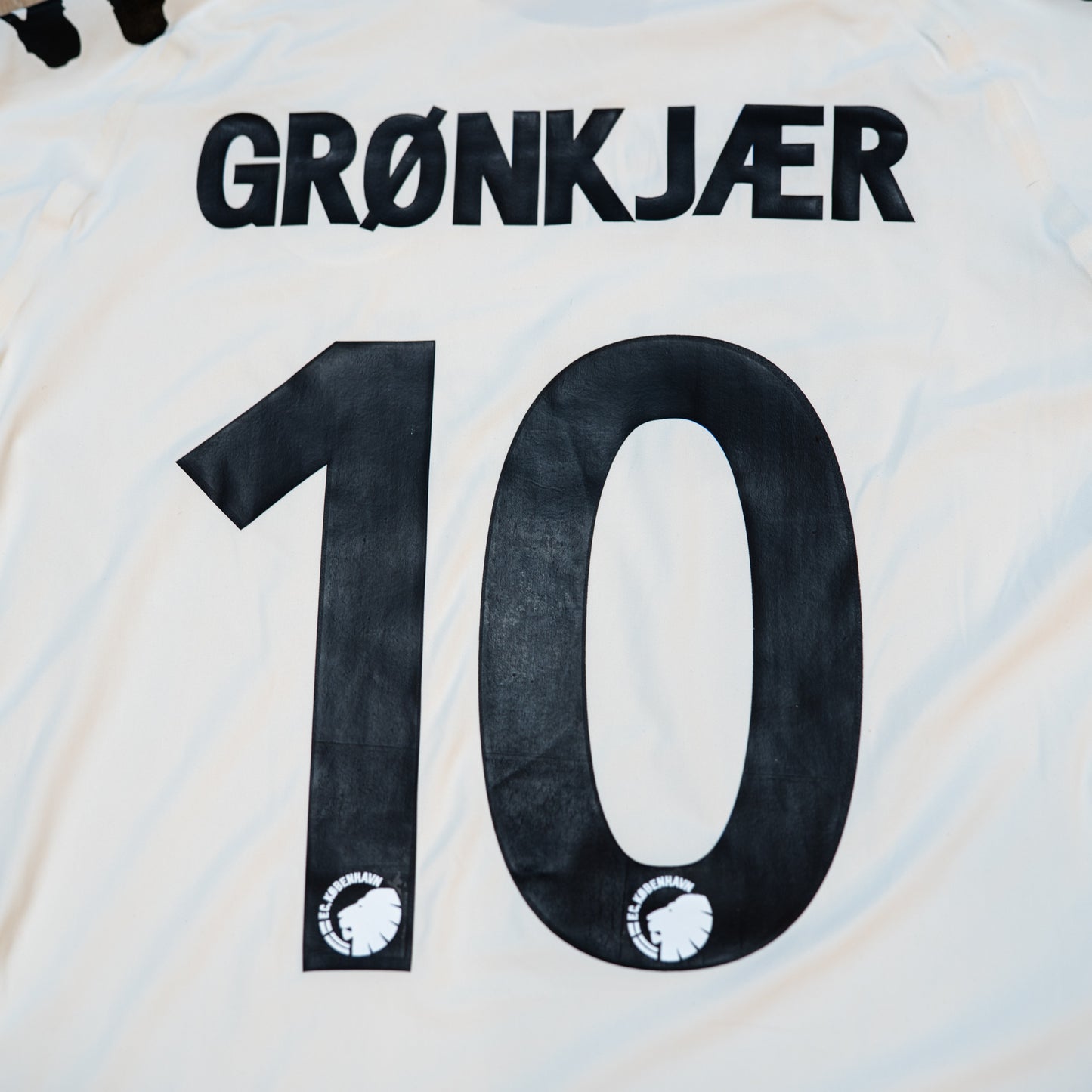 2006-2007 FC Copenhagen København Player Issue #10 Jesper Gronkjaer Shirt Kappa XL