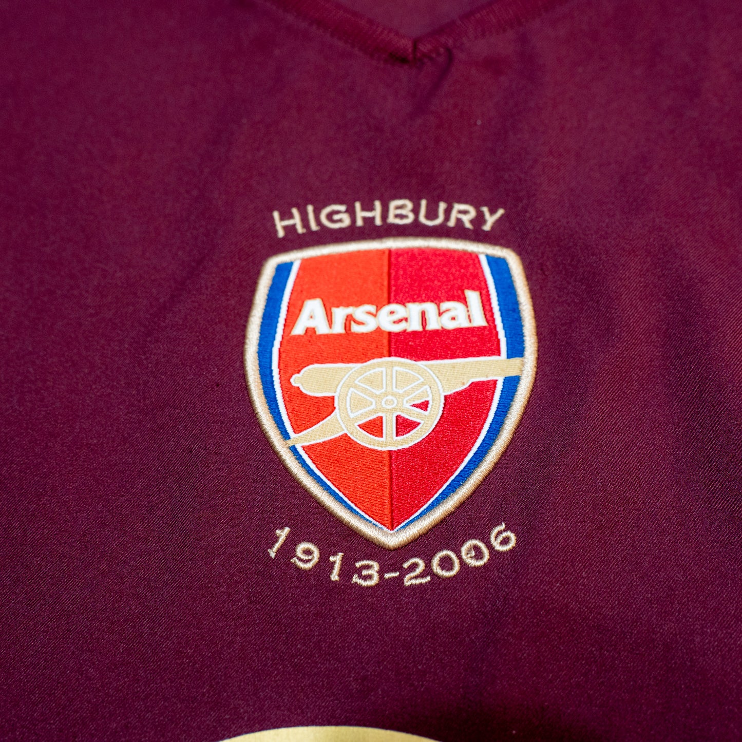 2005 - 2006 Arsenal London home #10 Bergkamp Highbury 1913-2006 2XL