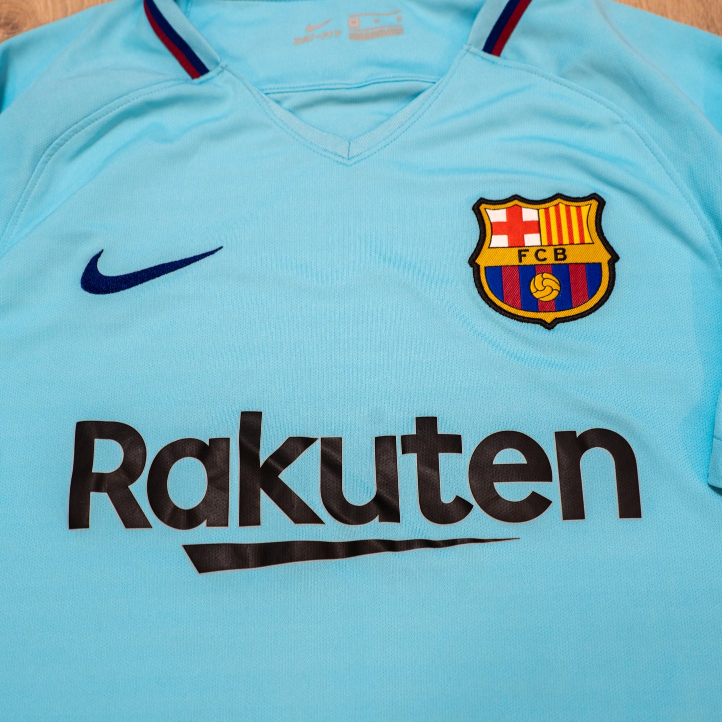 2017-2018 Barcelona Away #11 Dembele M Nike 847254-484