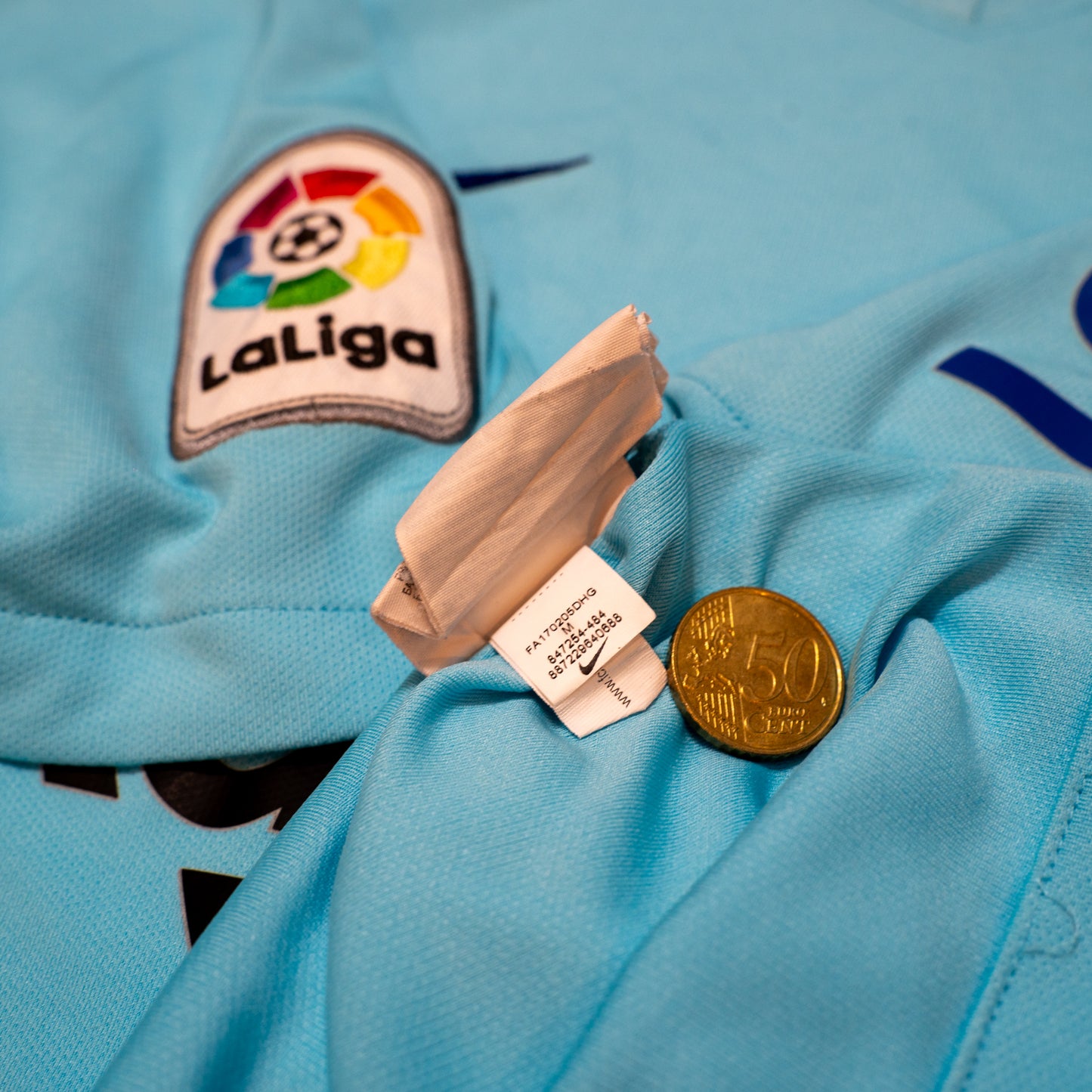 2017-2018 Barcelona Away #11 Dembele M Nike 847254-484