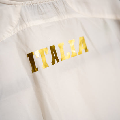 2010-2011 Italy Training National Team Long Sleeve Puma White Jacket Sweatshirt XL