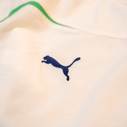 2010-2011 Italy Training National Team Long Sleeve Puma White Jacket Sweatshirt XL