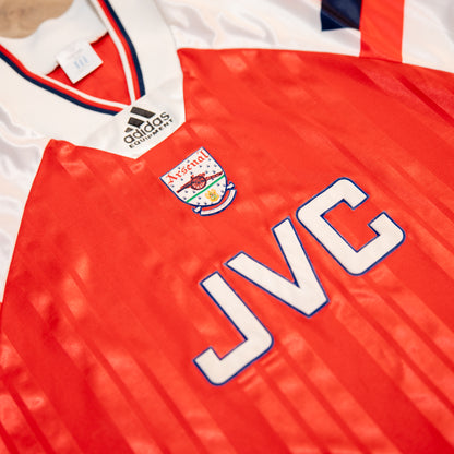 1992-1994 Arsenal London - Home - Vintage - Adidas - Football Shirt - M - 38-40"