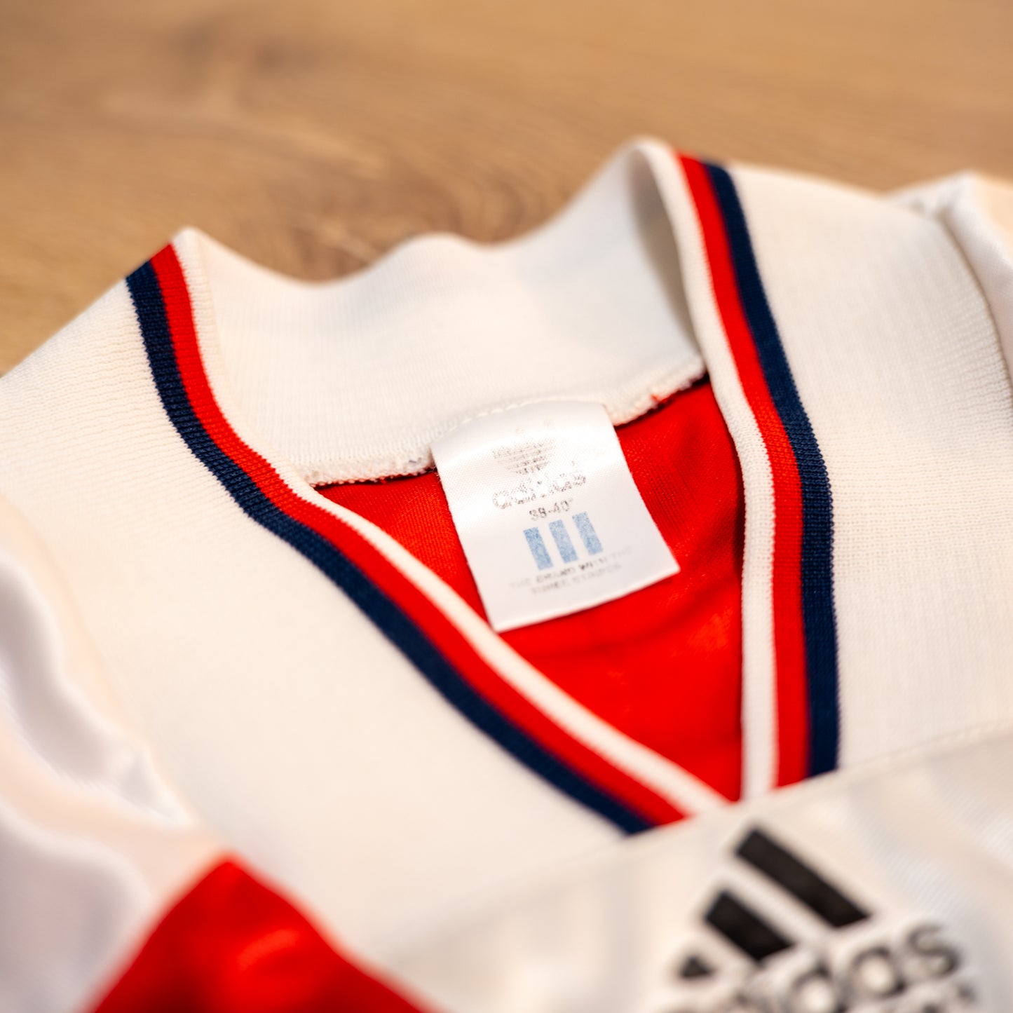 1992-1994 Arsenal London - Home - Vintage - Adidas - Football Shirt - M - 38-40"