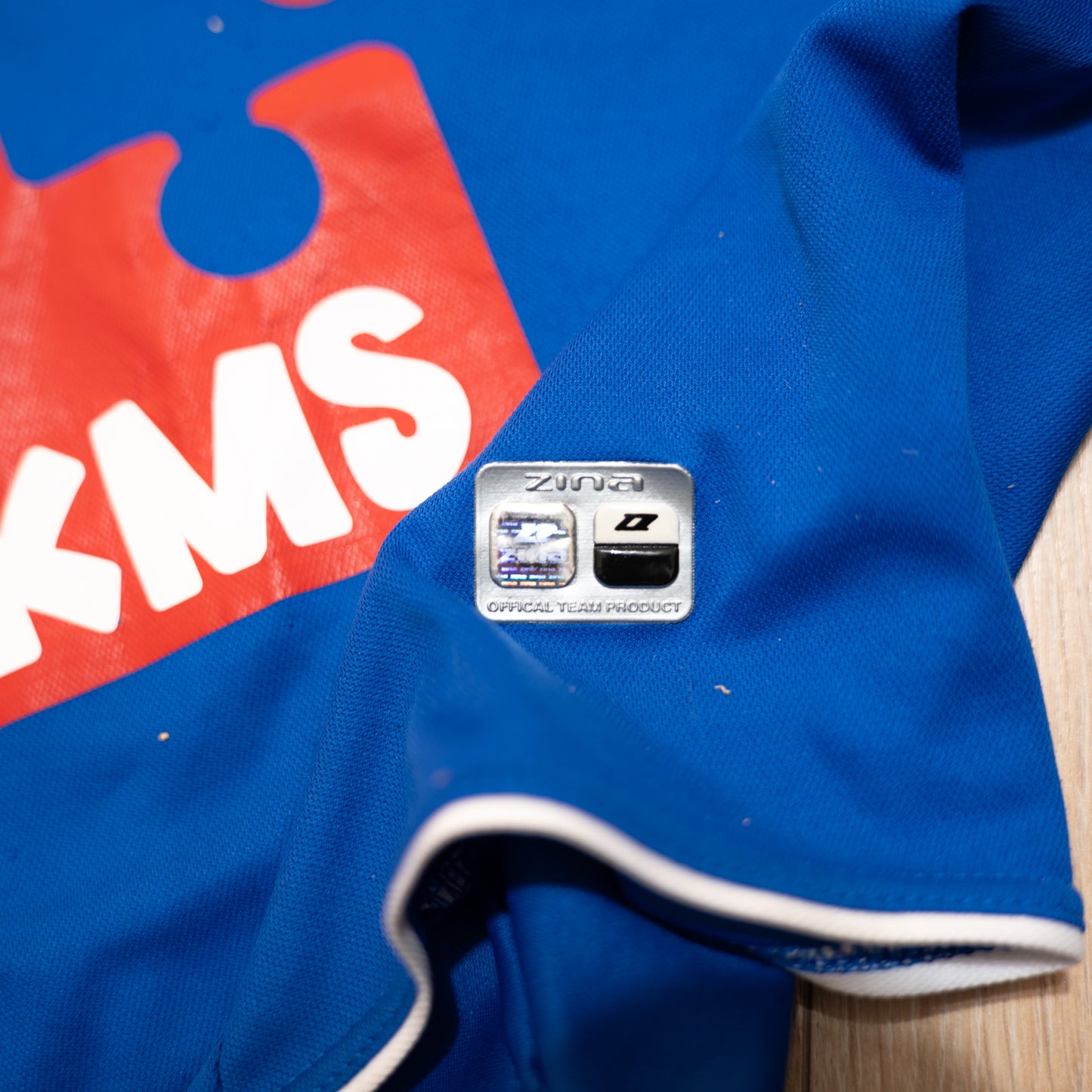 2013 2014 Stilon Gorzow football shirt #4 Zina match-issued?