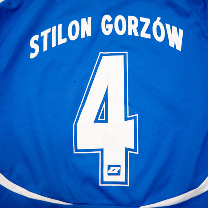 2013 2014 Stilon Gorzow football shirt #4 Zina match-issued?
