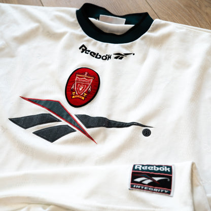 1990s Liverpool Training Football Shirt Reebok M men
