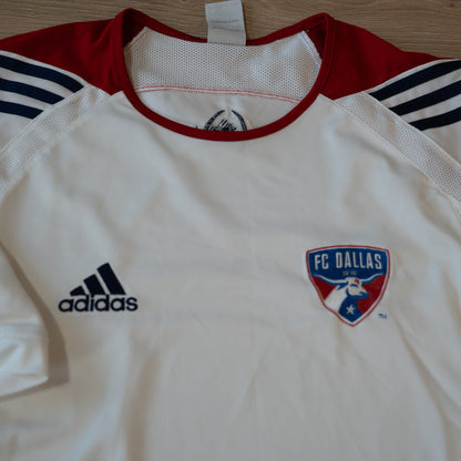 2010-2012 FC Dallas Training Football Shirt Adidas L 745348