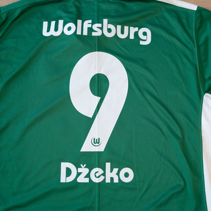 2007 2008 Vfl Wolfsburg #9 Dzeko Football Shirt 2XL Home 257345-302