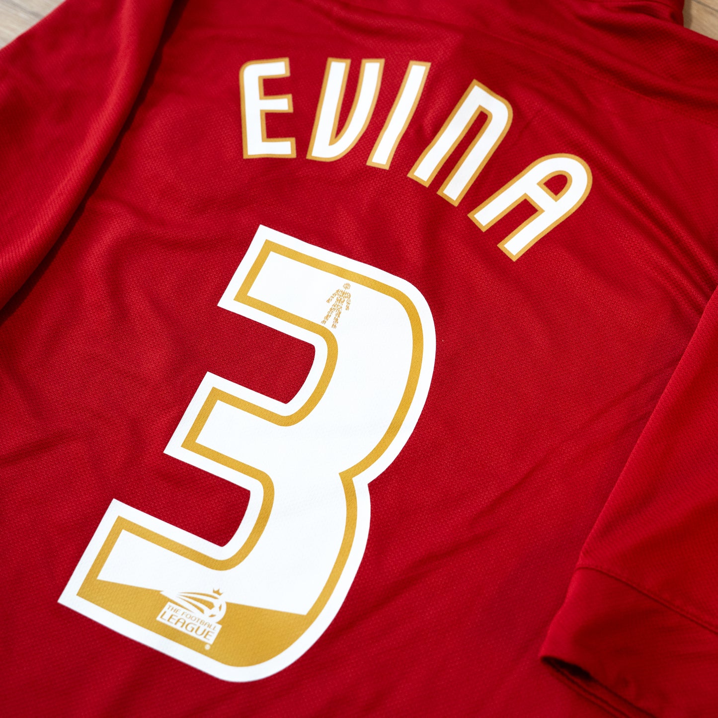 2012-2013 Charlton Athletic Football Shirt #3 Evina Home XL Men 413130-648