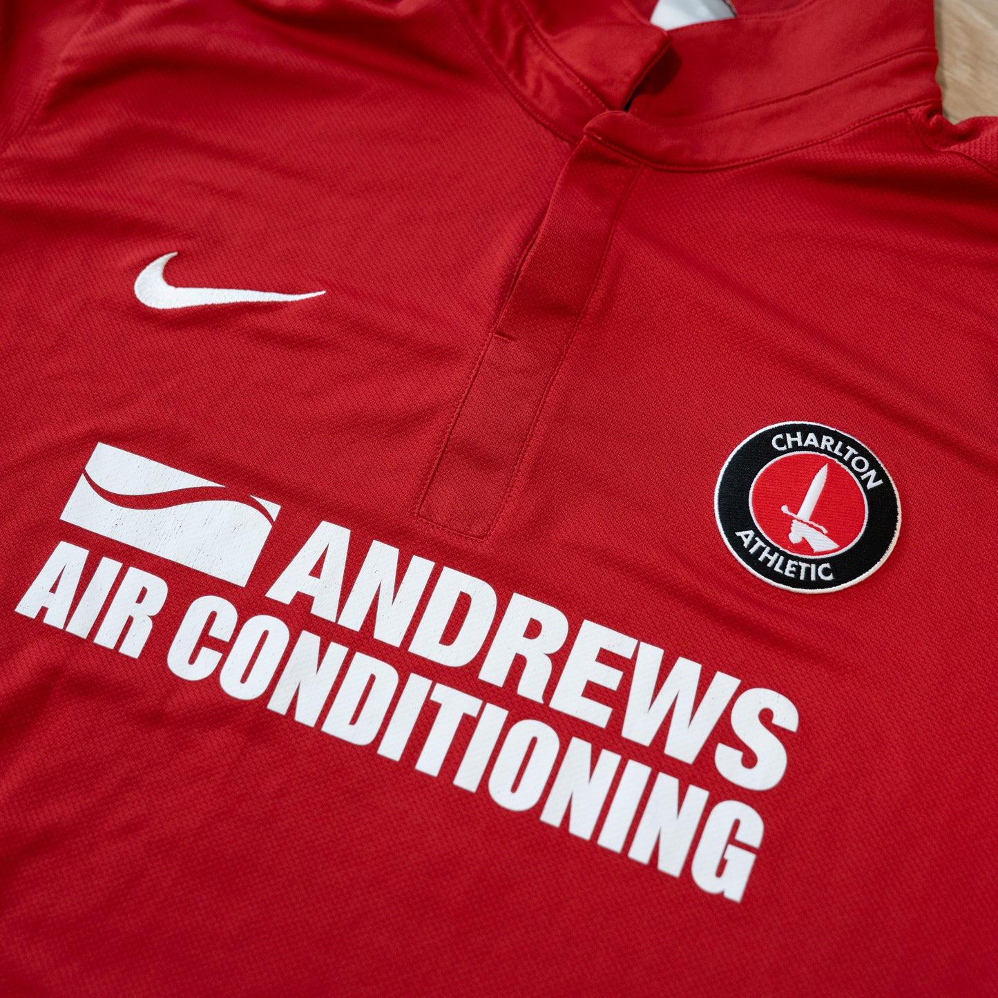 2012-2013 Charlton Athletic Football Shirt #3 Evina Home XL Men 413130-648