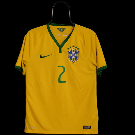 2014-2016 Brazil #2 Dani Alves National Team Nike 575280-703 S