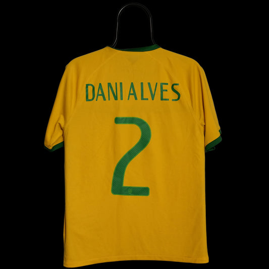 2014-2016 Brazil #2 Dani Alves National Team Nike 575280-703 S