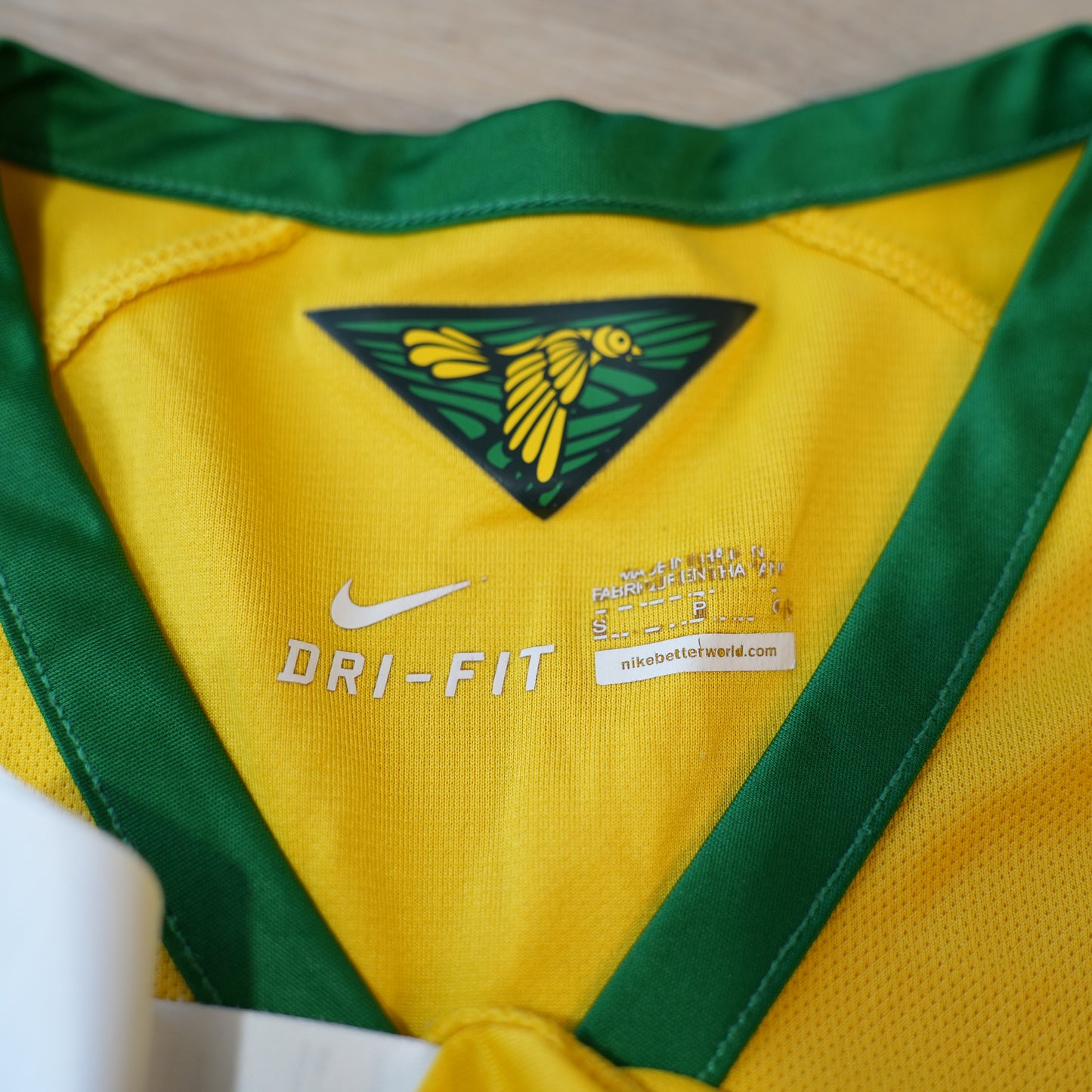 2014-2016 Brazil #2 Dani Alves National Team Nike 575280-703 S