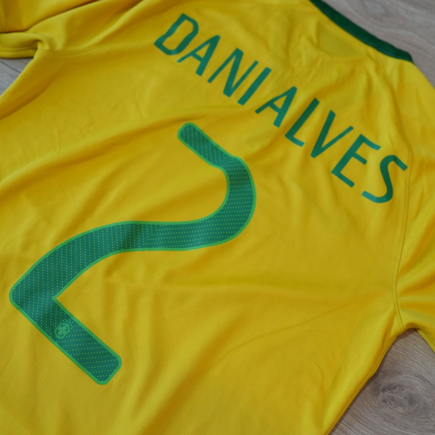 2014-2016 Brazil #2 Dani Alves National Team Nike 575280-703 S