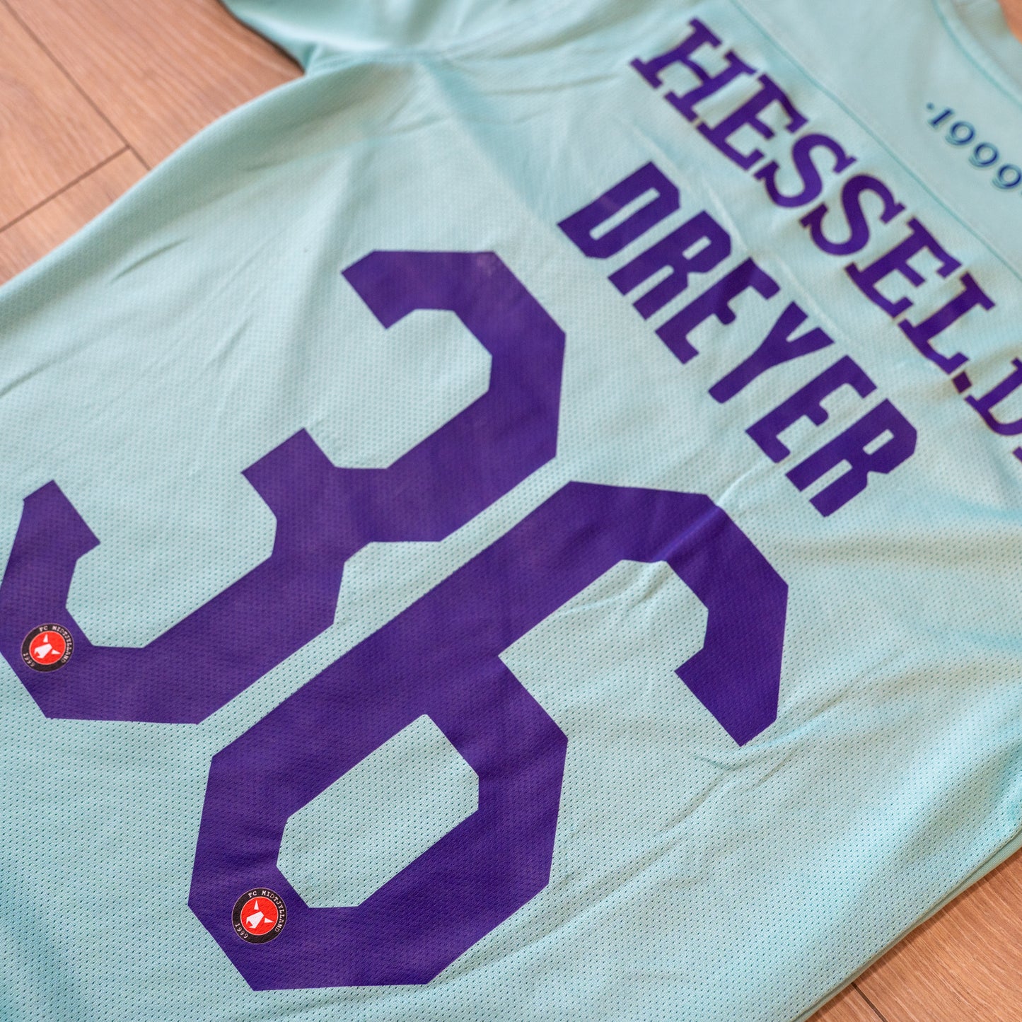 2021-2022 Midtjylland away #36 Dreyer Football Shirt S men BV6708-354