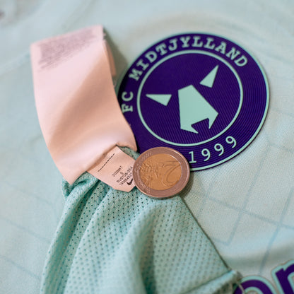 2021-2022 Midtjylland away #36 Dreyer Football Shirt S men BV6708-354