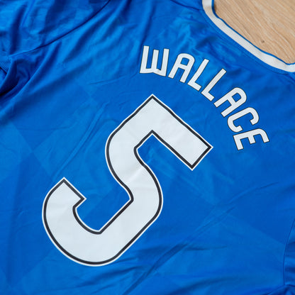 2016-2018 Glasgow Rangers #5 Wallace Long Sleeve Puma Home XL 749951