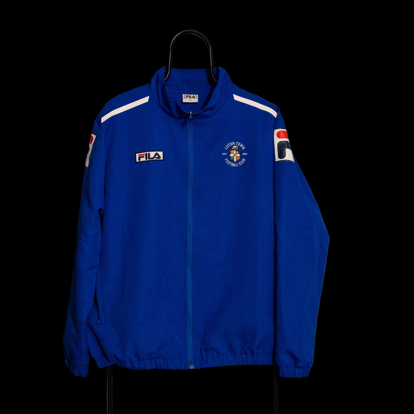 2012+ Luton Town Long Sleeve Sweatshirt Jacket Training Fila XL