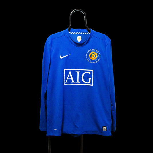2008-2009 Manchester United #7 Ronaldo Long Sleeve L men Nike 287616-403
