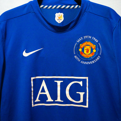 2008-2009 Manchester United #7 Ronaldo Long Sleeve L men Nike 287616-403
