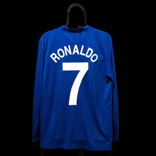 2008-2009 Manchester United #7 Ronaldo Long Sleeve L men Nike 287616-403
