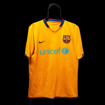 Barcelona 2006-07 Messi #19 Away Shirt – Football Jersey M men