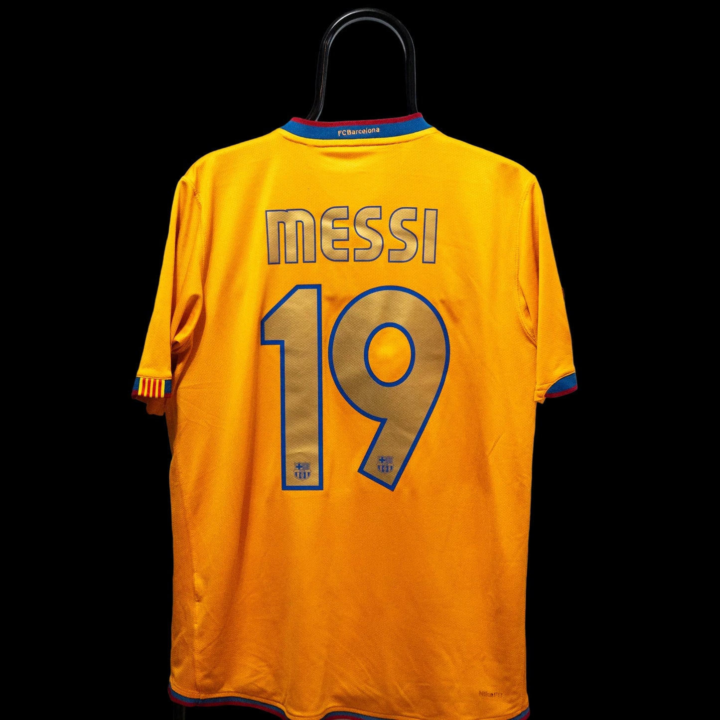 Barcelona 2006-07 Messi #19 Away Shirt – Football Jersey M men
