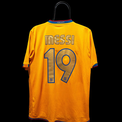 Barcelona 2006-07 Messi #19 Away Shirt – Football Jersey M men