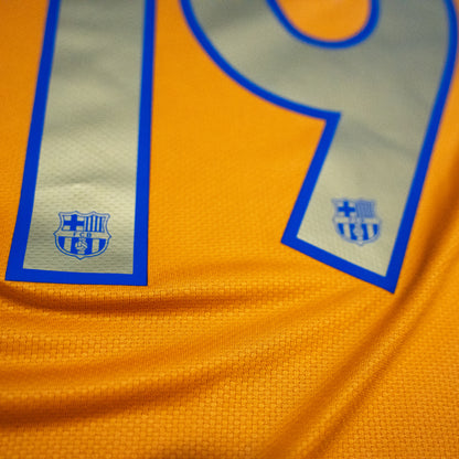 Barcelona 2006-07 Messi #19 Away Shirt – Football Jersey M men