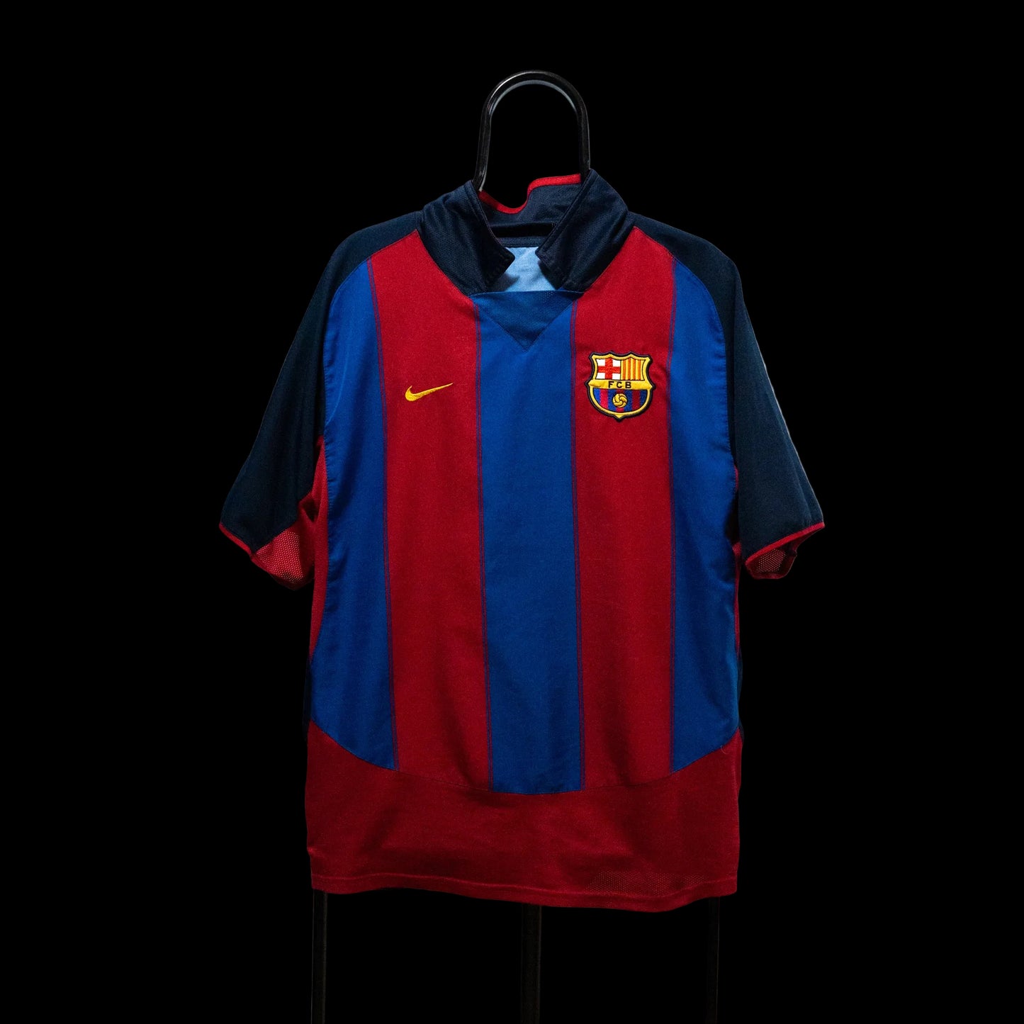 Barcelona 2003-04 Home Ronaldinho #10 Shirt – Football Jersey M
