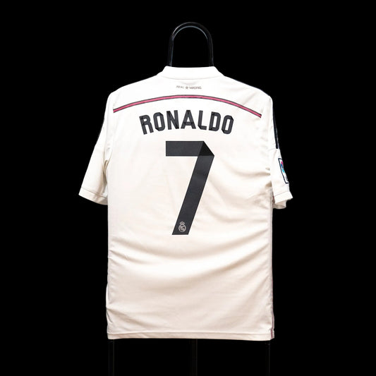 Real Madrid 2014-15 Home Ronaldo #7 Shirt – Football Jersey S men F50637