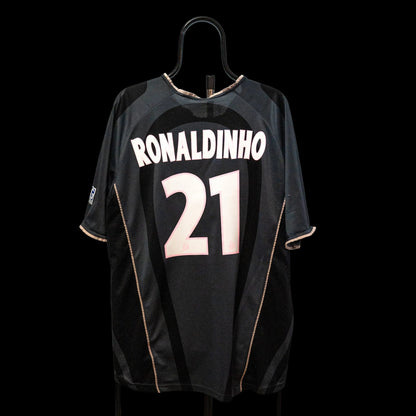 PSG 2001-02 Third Ronaldinho #21 Shirt – Football Jersey XL men
