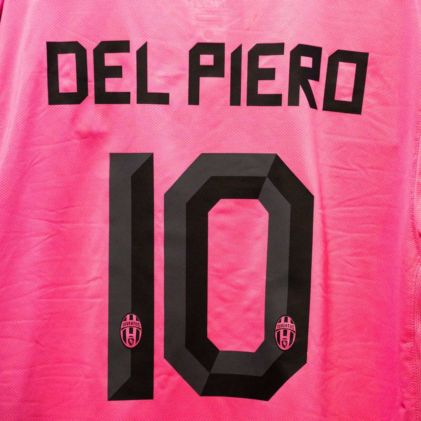 Juventus 2011-12 Del Piero #10 Away Pink Shirt – Football Jersey XL men 419994-602