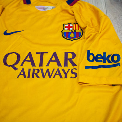 Barcelona 2015-16 Away Messi #10 Shirt – Football Jersey M men 658785-740