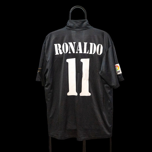 Real Madrid 2001-02 Away Ronaldo #11 Shirt – Football Jersey XL men 156651