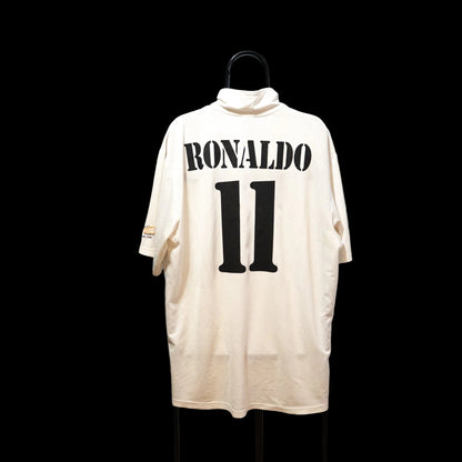 Real Madrid 2001-02 Home Ronaldo #11 Shirt – Football Jersey 2XL men 156653