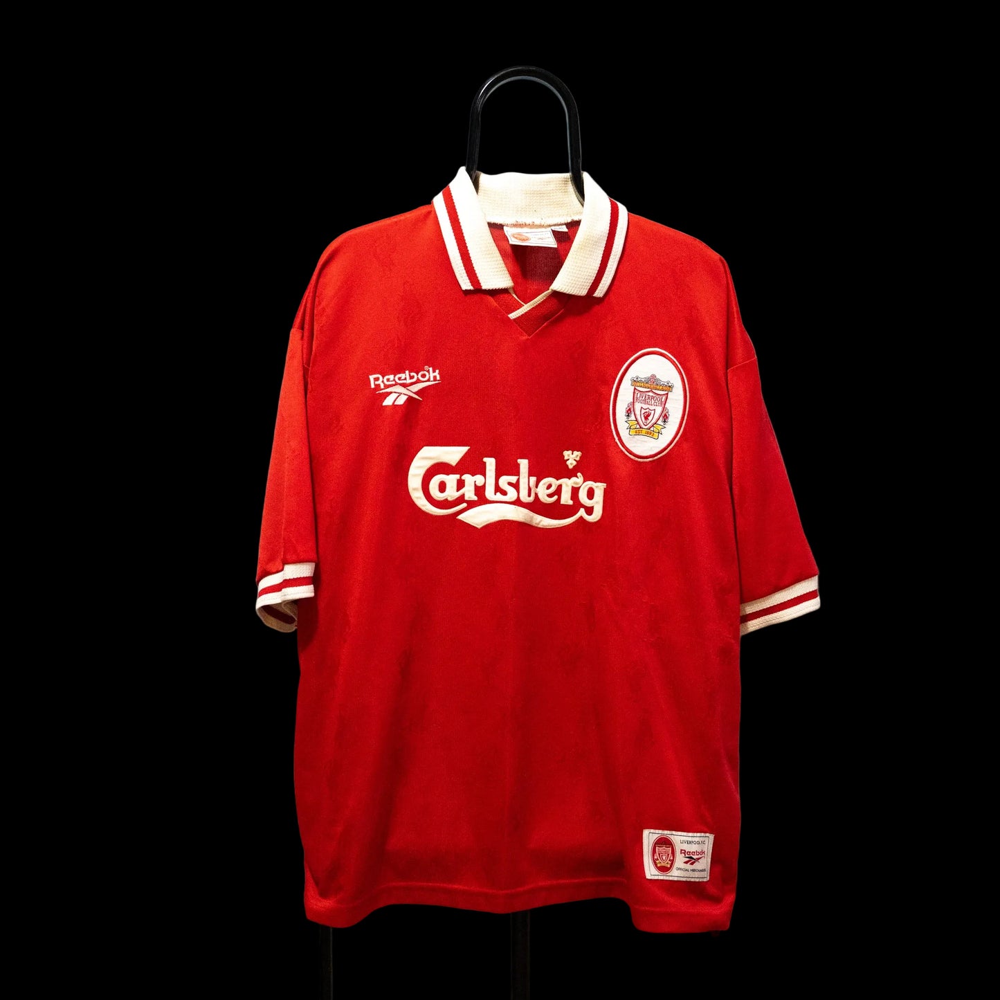 Liverpool 1996–97 Home Shirt McManaman #7 – Vintage Football Jersey 46/48"