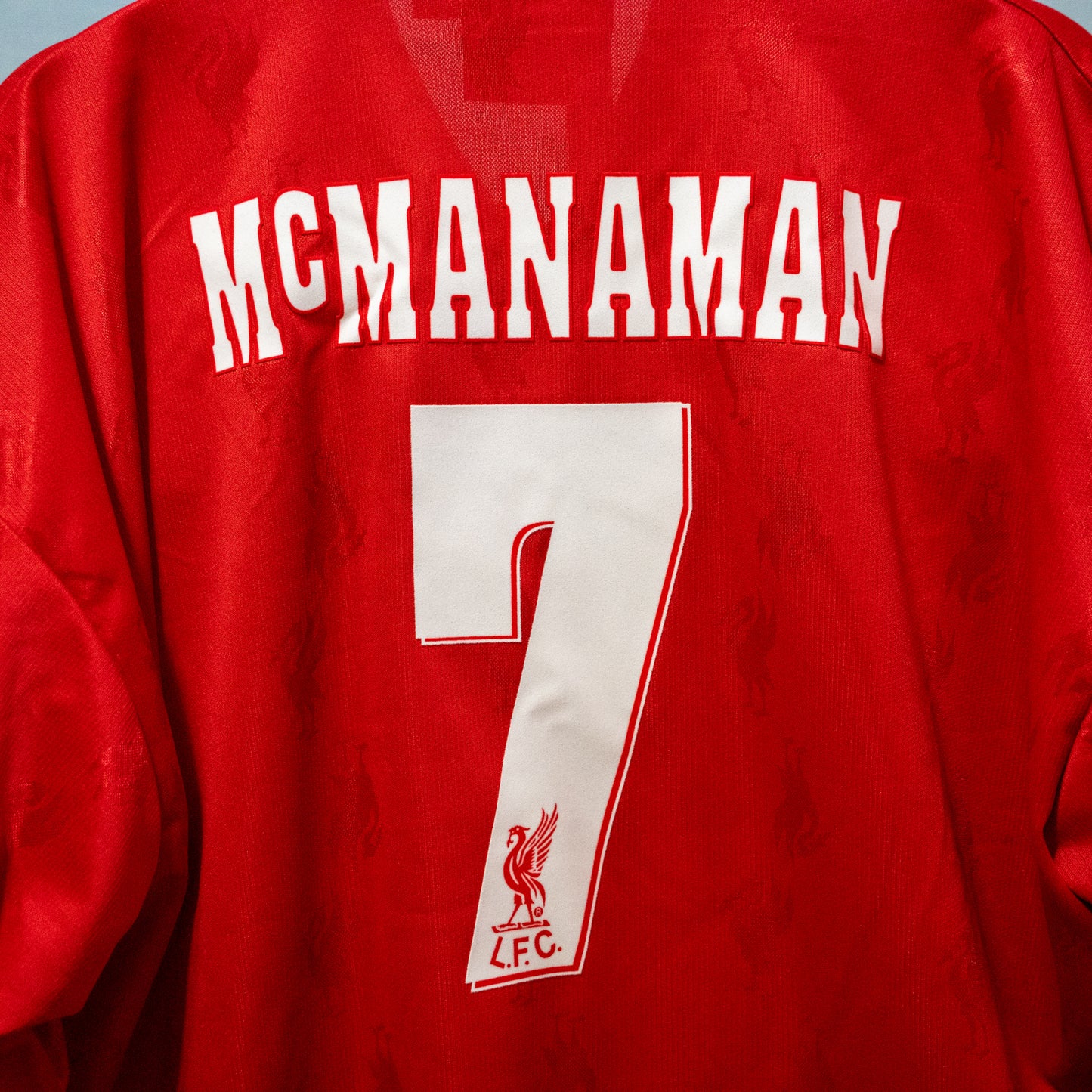 Liverpool 1996–97 Home Shirt McManaman #7 – Vintage Football Jersey 46/48"